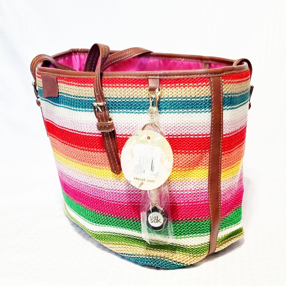 The Sak Multicolor Tote  Bag